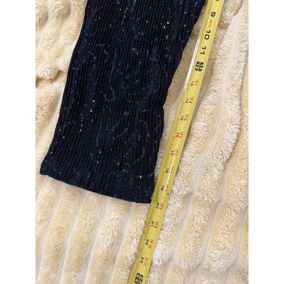 Girls Chelsea & Violet Gold Sequins Jumpsuit Holiday Party Medium 10 - Picture 12 of 13